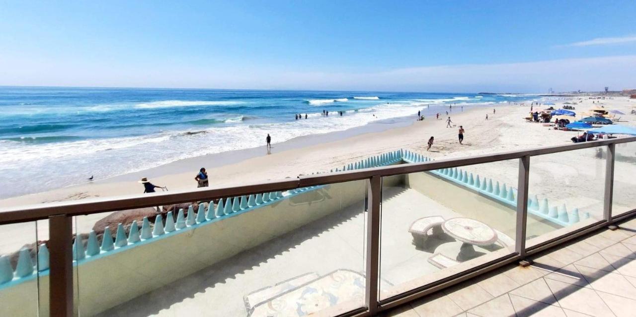 Stunning Oceanfront Condo On Usable Sandy Beach Rosarito Exteriér fotografie